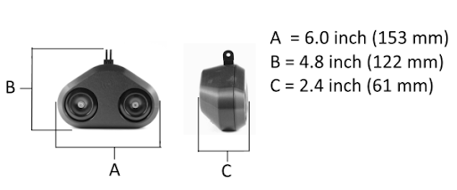 loud mini dimensions